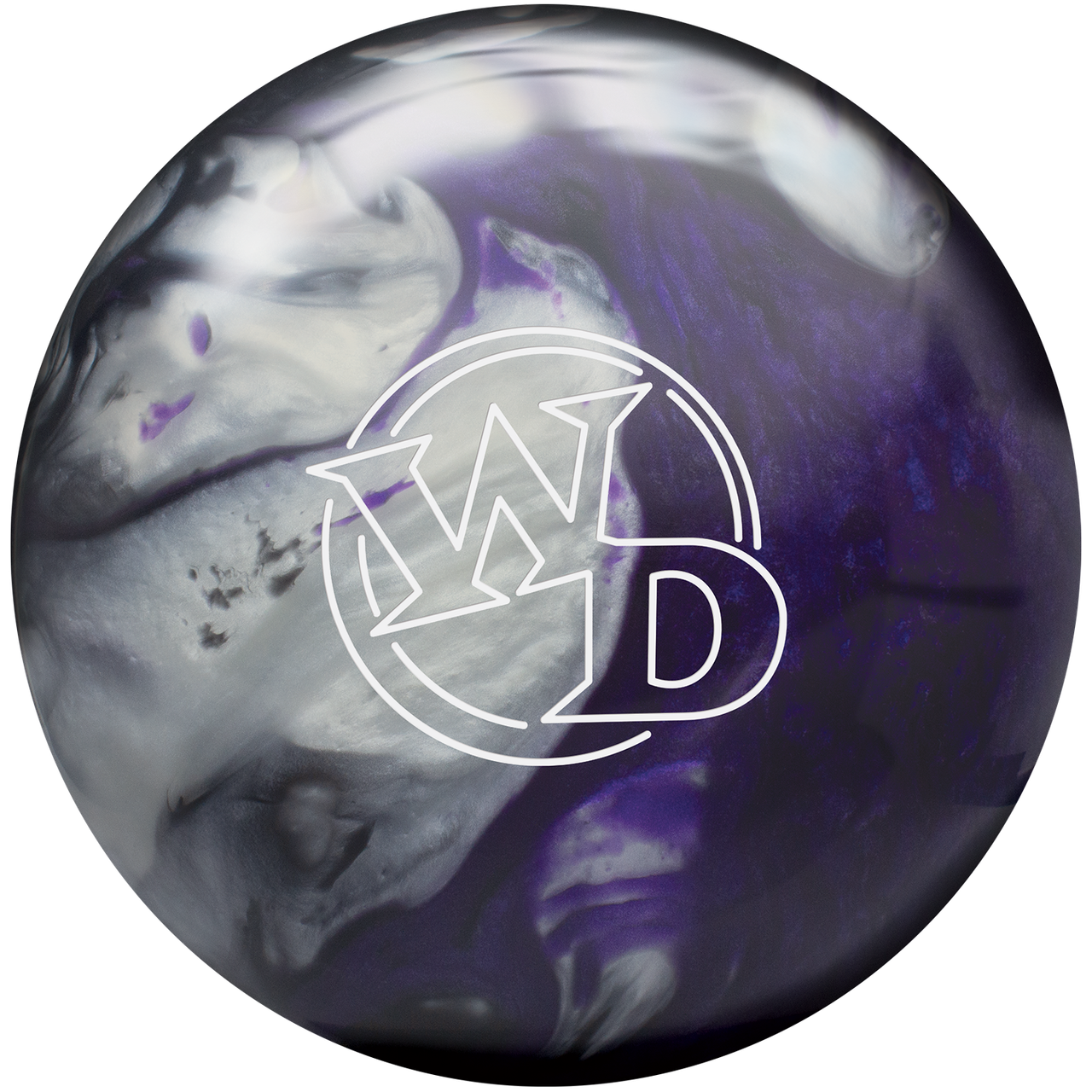 White Dot Black Purple Silver™
